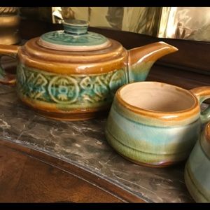 Japanese Earthenware Tea Set